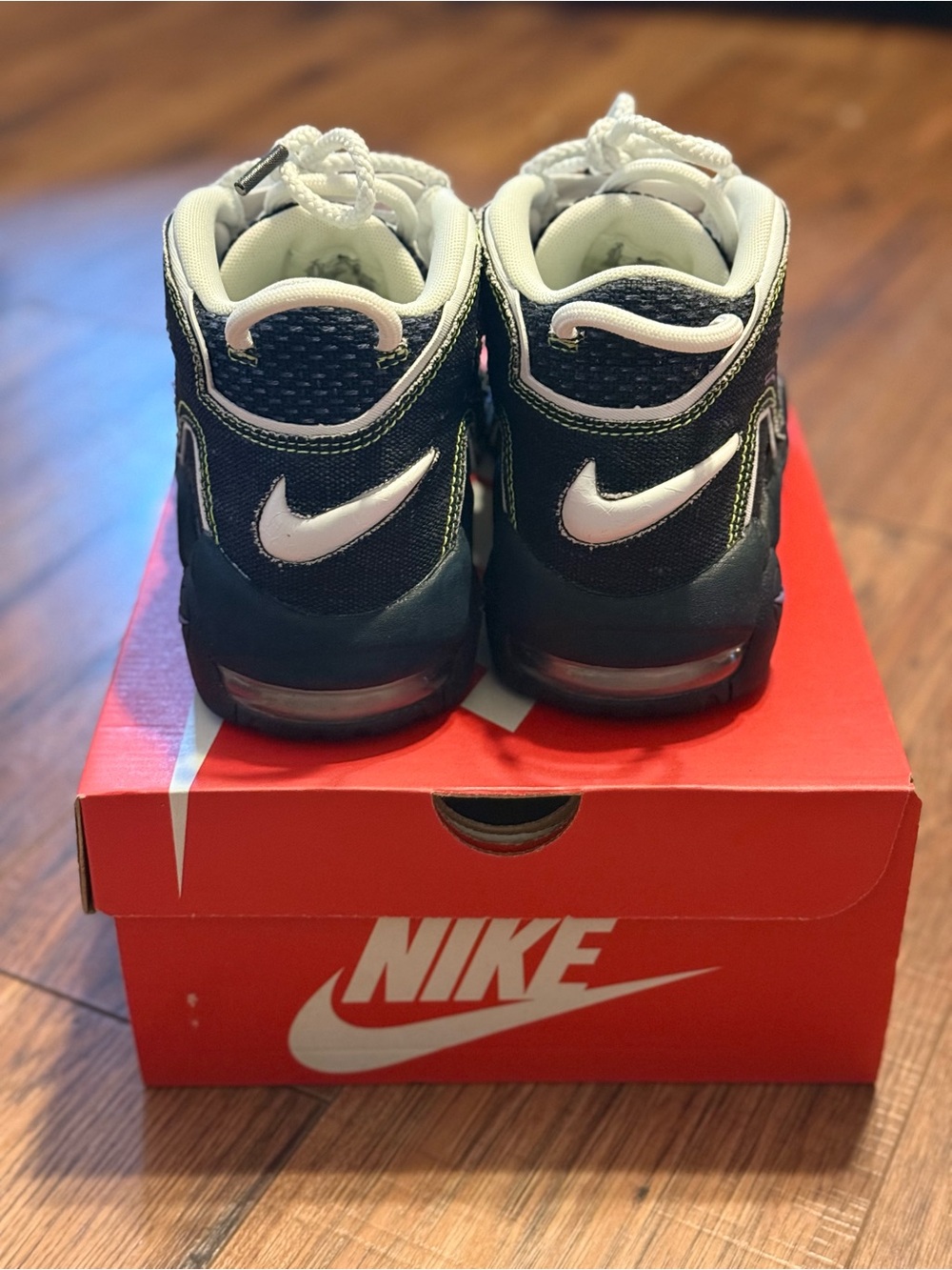 Nike Serena Williams Design Crew x Women's Air More Uptempo Denim Shoes - Picture 4 of 8